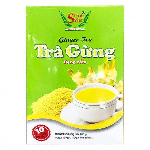 Trà gừng Sing Việt 100g dạng cốm 